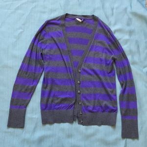 Stripped cardigan